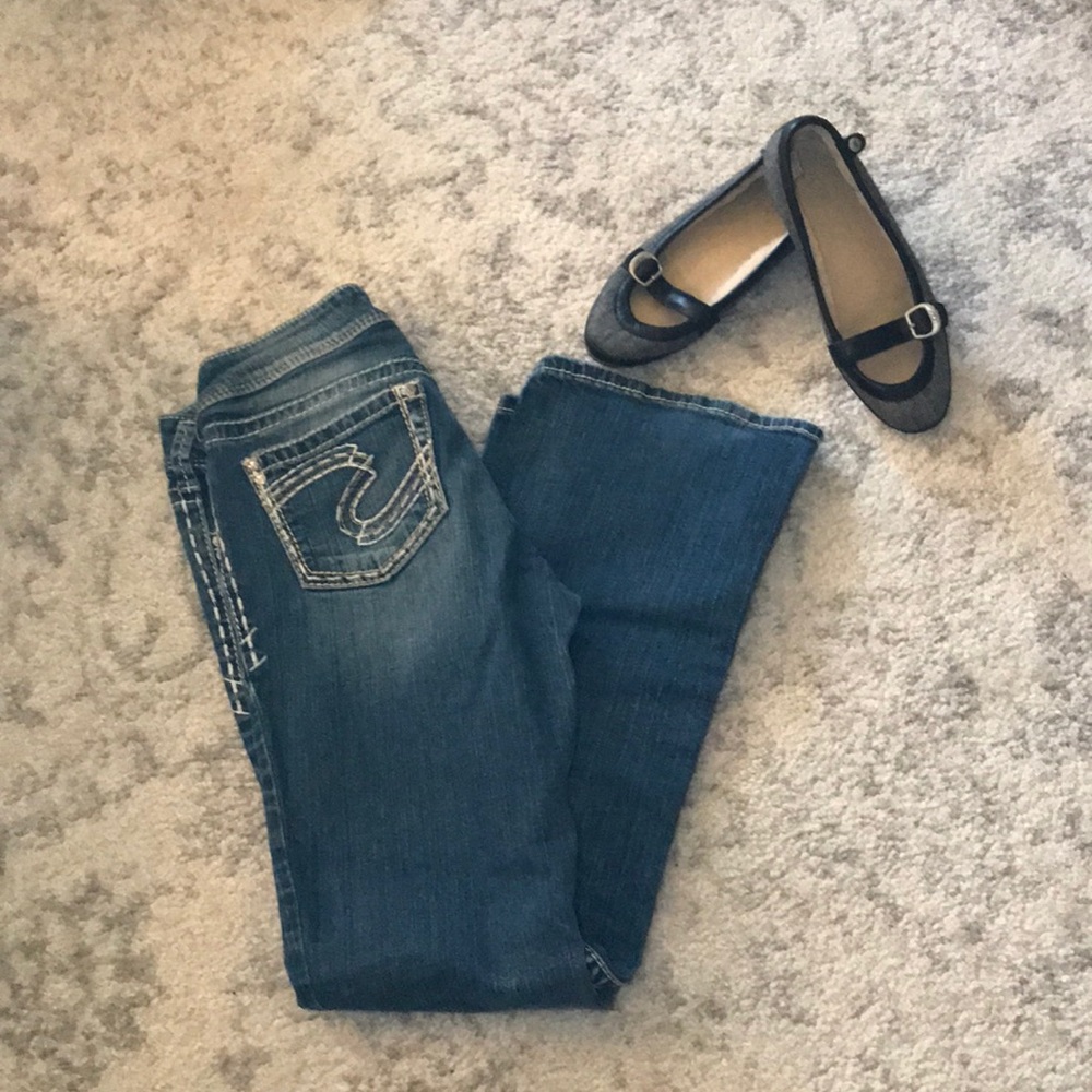 SILVER SUKI JEANS